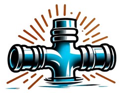 Coude 45° femelle-femelle fonte galvanisée - Ø15